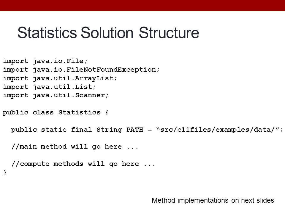 JAVA Lists and Files. Objectives Be able to use ArrayLists: Create ...