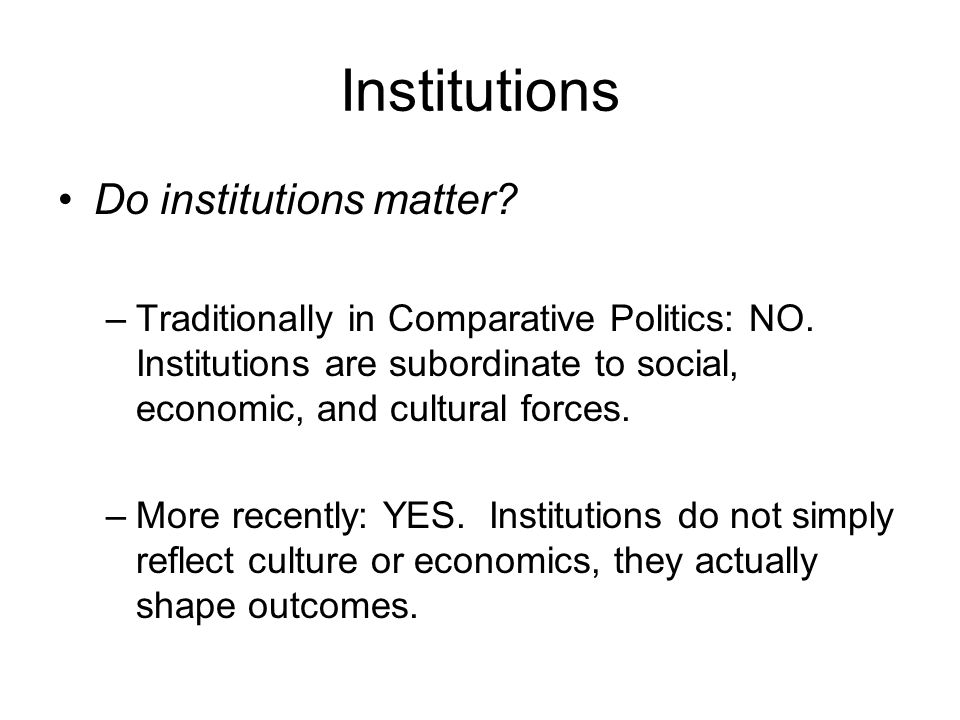 Subordinate political culture Subordinate political culture
