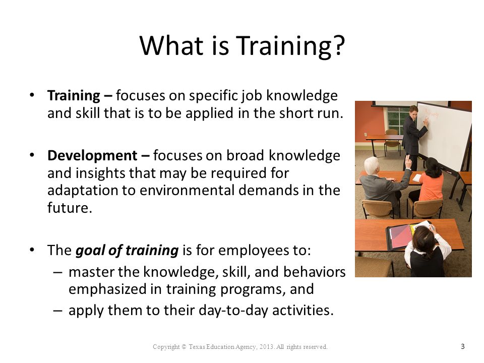 What is Training.