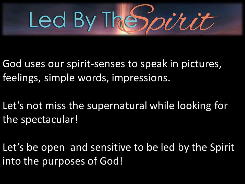 Your Spiritual Senses: Developing Sensitivity to God