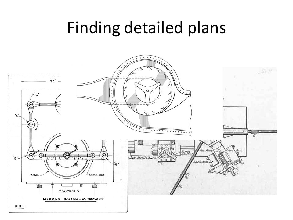 Finding detailed plans