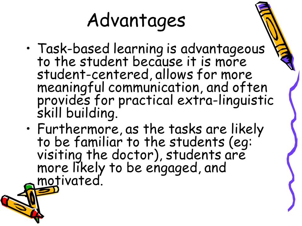 Task-based language learning. Definition: Task-based language learning (TBLL), also known as task-based teaching (TBLT) or based instruction. - ppt download