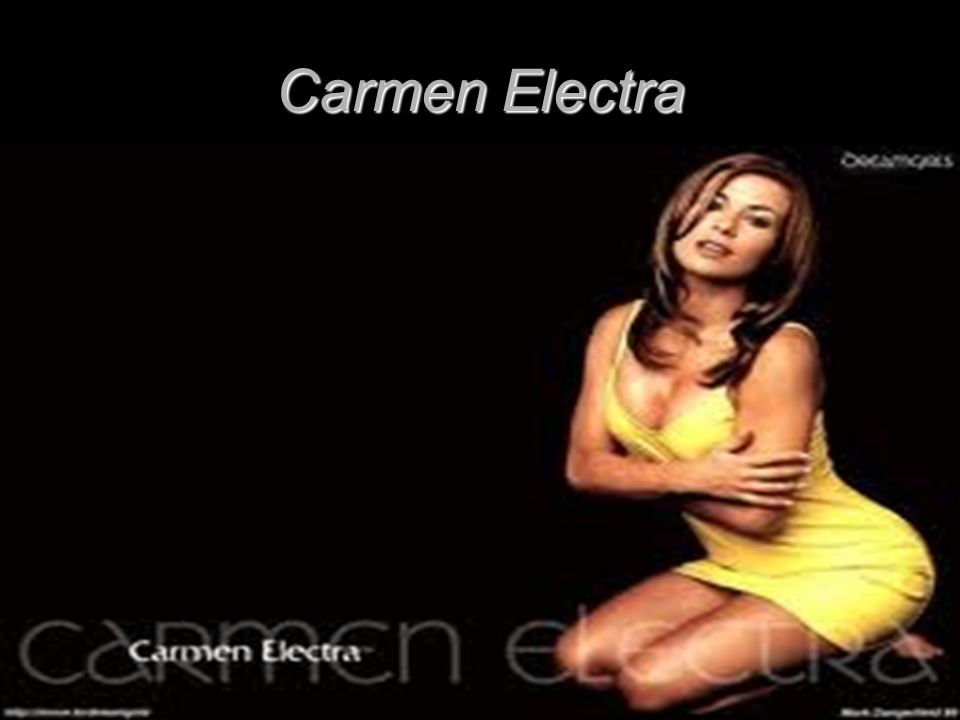carmen electra scary movie 1