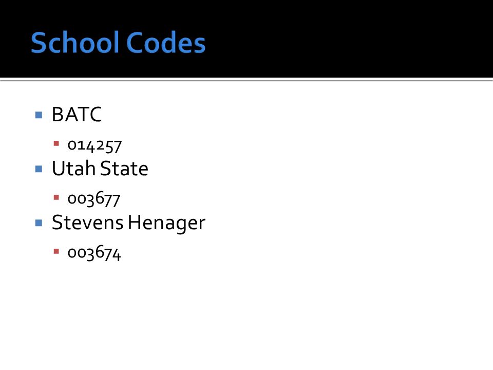  BATC   Utah State   Stevens Henager 