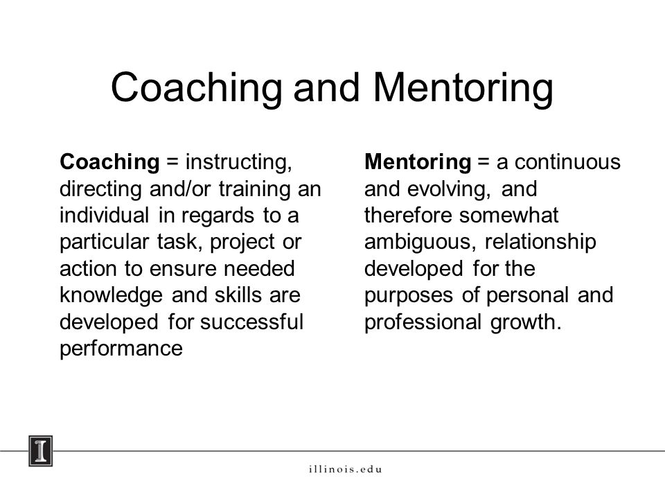 The Roles of Coaching and Mentoring in Attracting Recruits and ...