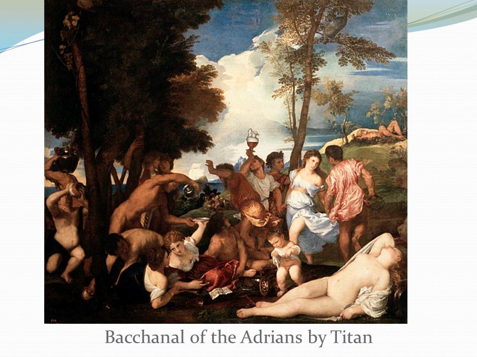 Bacchanal of the Adrians by Titan