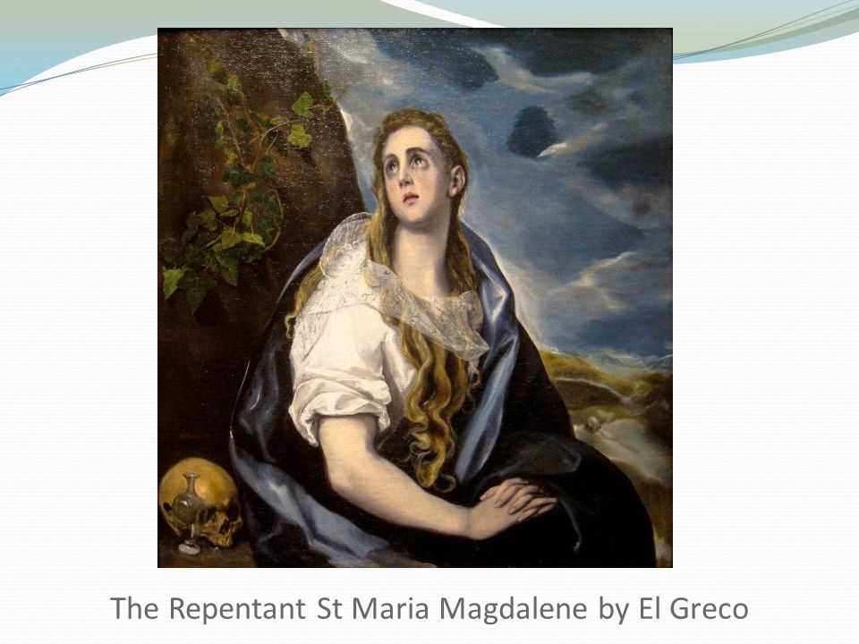 The Repentant St Maria Magdalene by El Greco