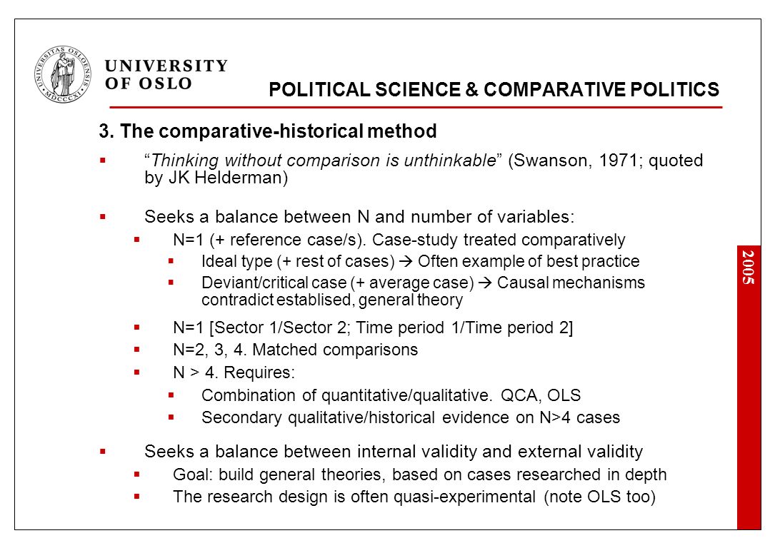 Political science - examples from practice Political science - examples from practice