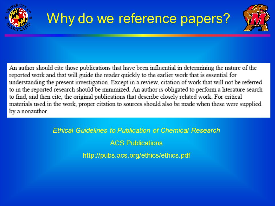 Ethical Guidelines to Publication of Chemical Research ACS Publications