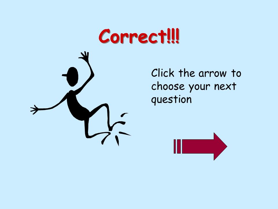 Try Again Oops! Take another look… Click the arrow to go back to your question