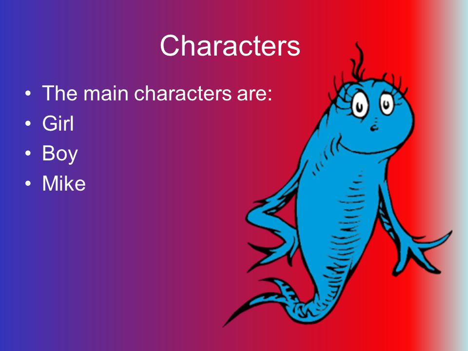 Mrs Catalano S Class Dr Seuss Power Points One Fish Two Fish Red Fish Blue Fish Written By Dr Seuss Power Point By Kaitlyn B Ppt Download