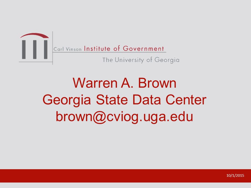 census bureau estimates a state perspective apdu annual conference