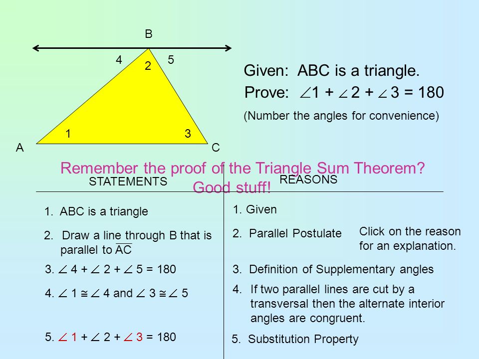 A Triangle Can Be Classified By And