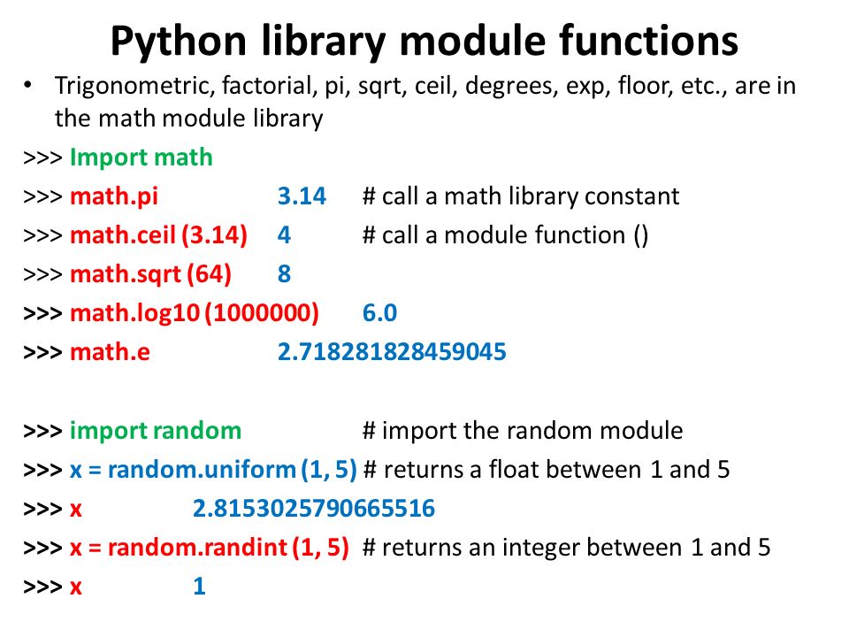 Python 3 library