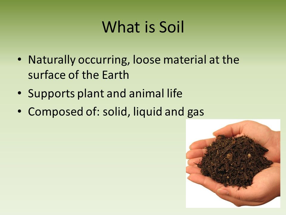 Soil Structure and Fertility. What is Soil Naturally occurring, loose  material at the surface of the Earth Supports plant and animal life  Composed of: - ppt download