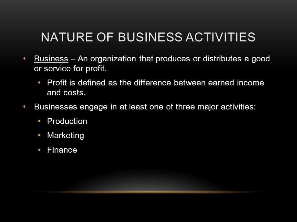 BUSINESS PAVONE CHAPTER 1, LESSON 1 THE NATURE OF BUSINESS. - download