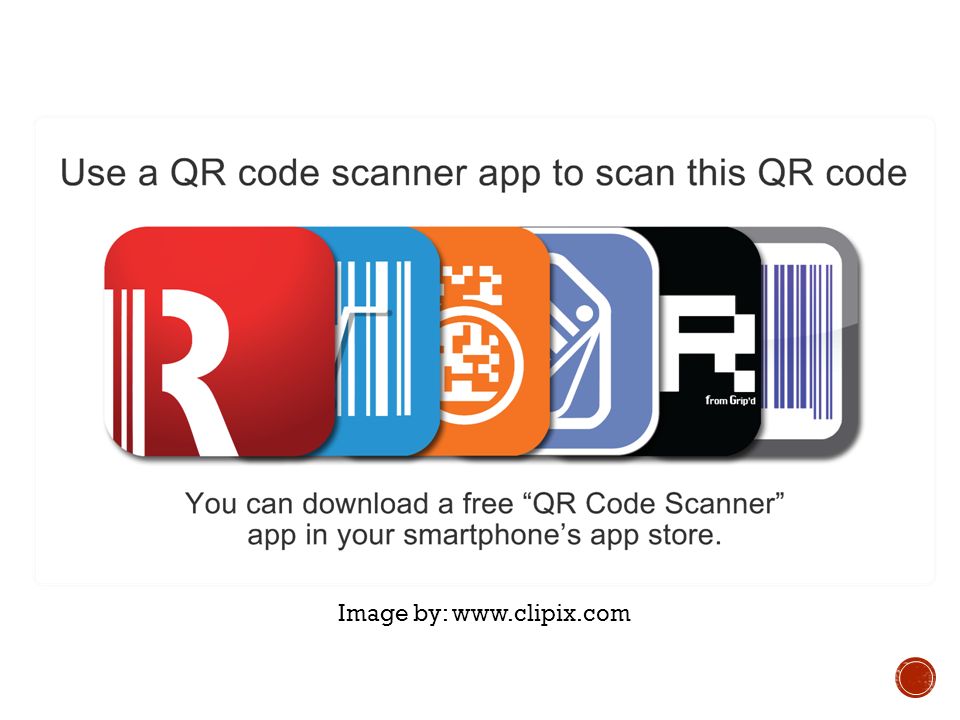  Visit App Store or Google Marketplace and download a FREE QR Code Reader.