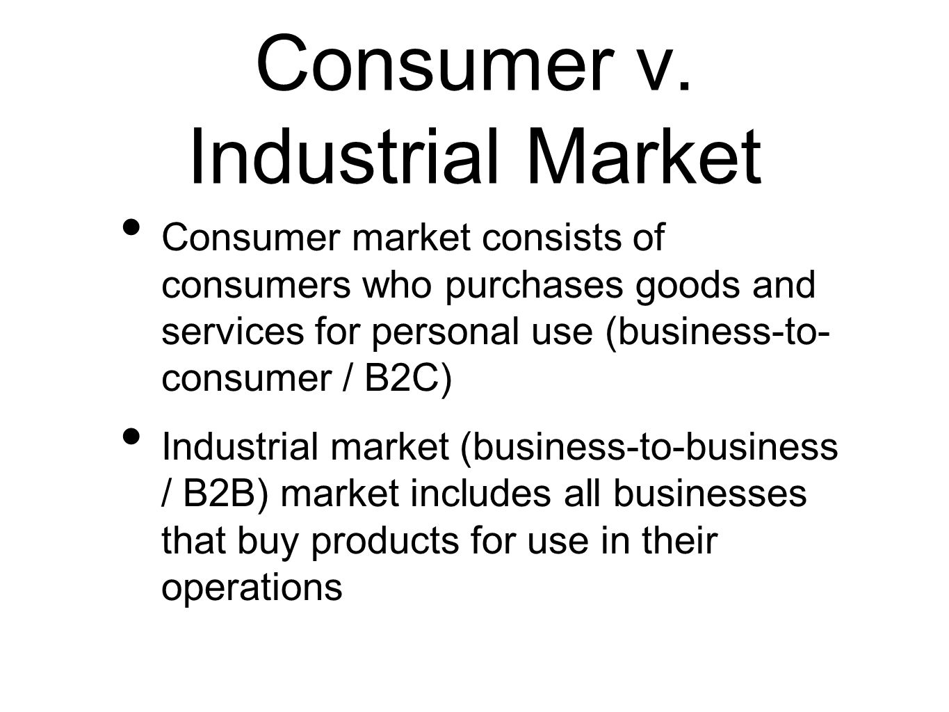 Consumer v.