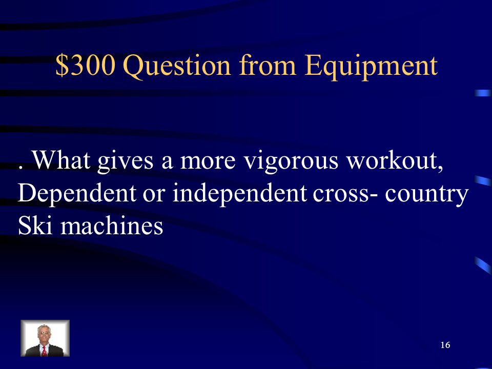 $200 Answer from Equipment What are treadmills 15