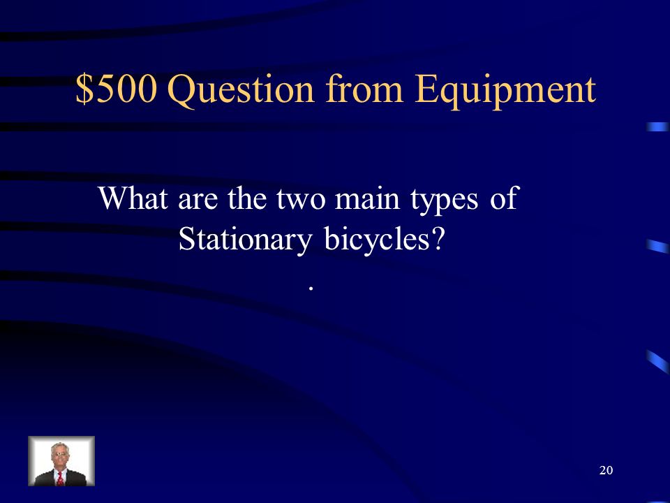 $400 Answer from Equipment What is intended use, cost, space Accessibility, safety, and service 19