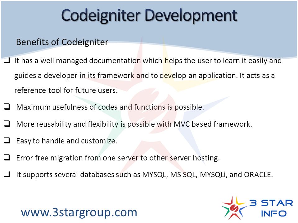  It has a well managed documentation which helps the user to learn it easily and guides a developer in its framework and to develop an application.