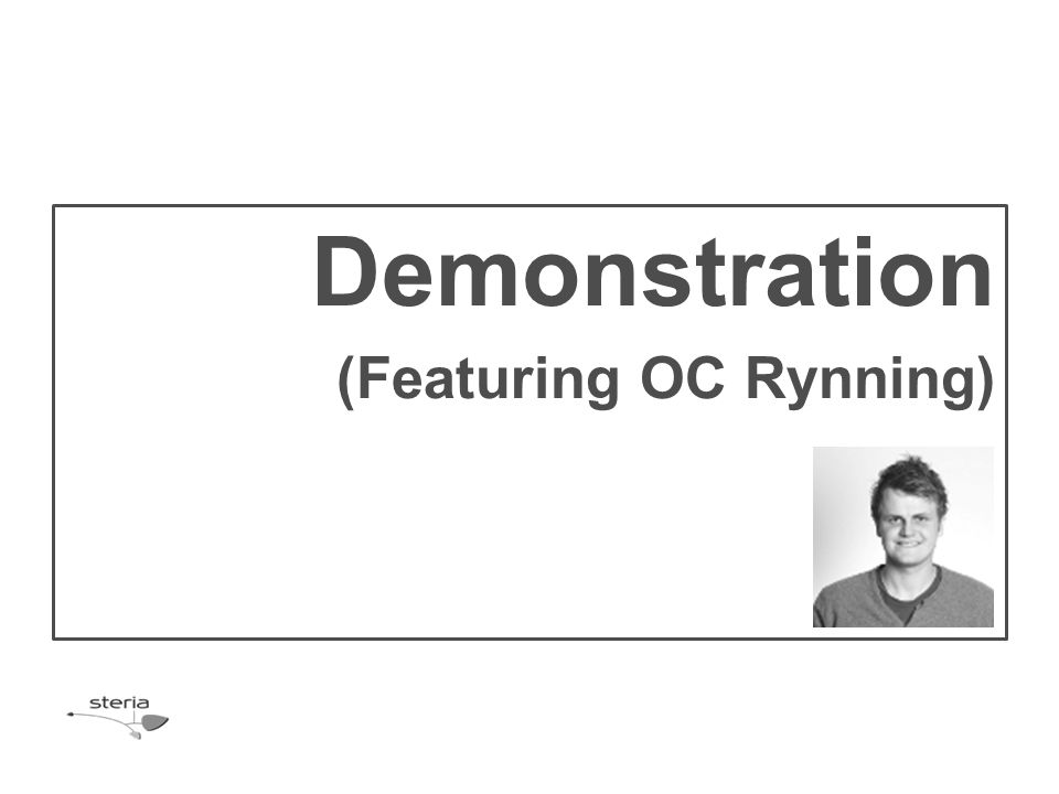 Demonstration (Featuring OC Rynning)