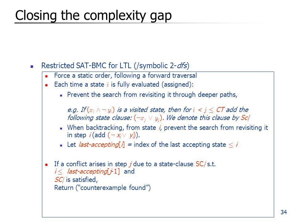 1 Completeness And Complexity Of Bounded Model Checking Ppt Download