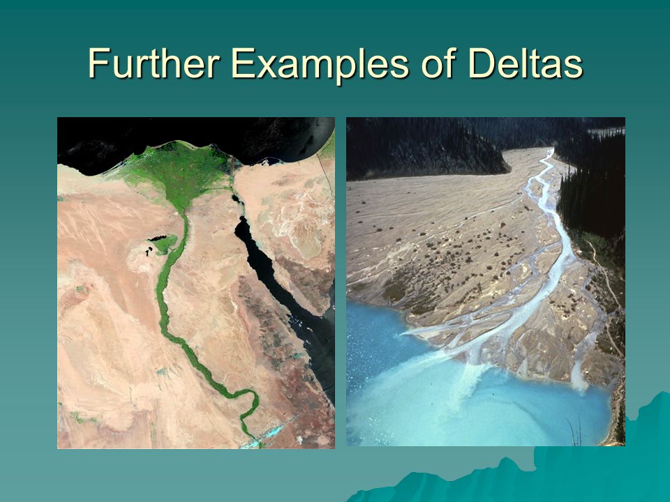 Further Examples of Deltas