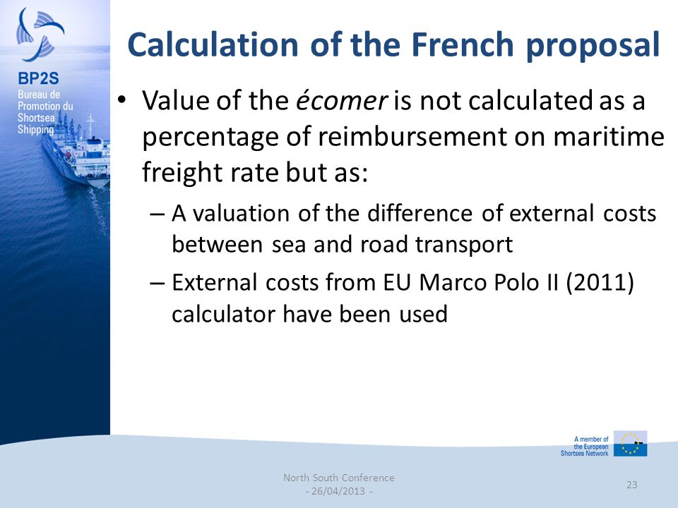 International conference on intermodal transport By Jean-Marie Millour,  Managing Director of SPC France North South Conference - 26/04/ ppt download