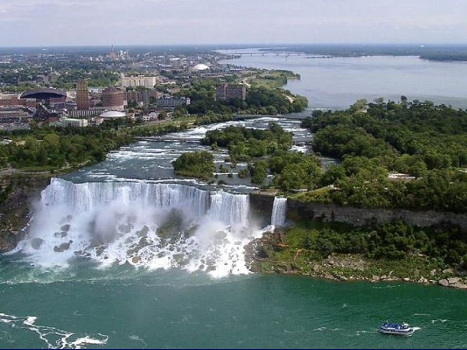Река ниагара соединяющая озера эри и. Ниагарский водопад Нью-Йорк. Ниагарский водопад Канада. Онтарио Канада Ниагарский водопад. Ниагара-Фолс (Онтарио).
