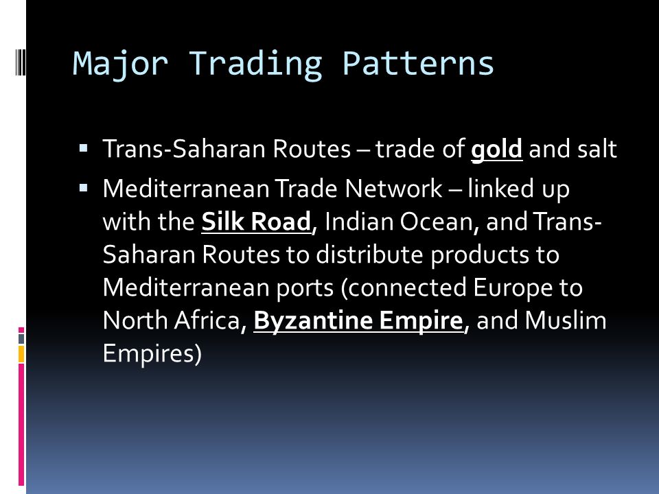 Trading Patterns Reformation Major Trading Patterns