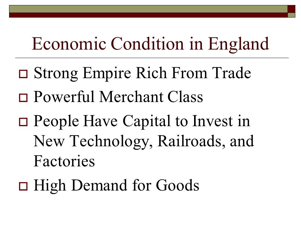 Economic Conditions  Capital-Wealth for Investing