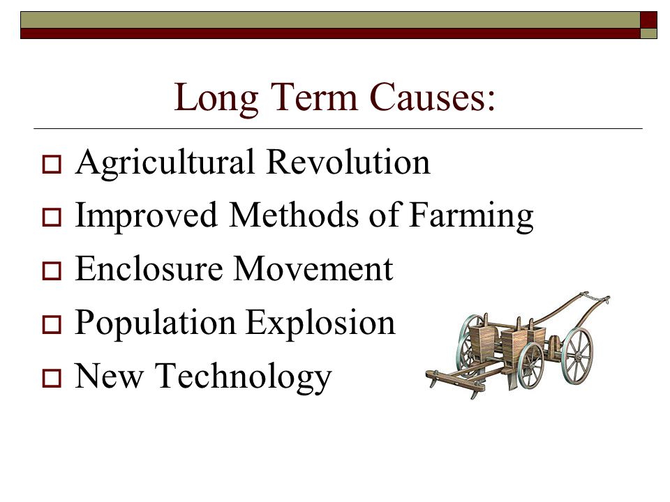 What was the Industrial Revolution.