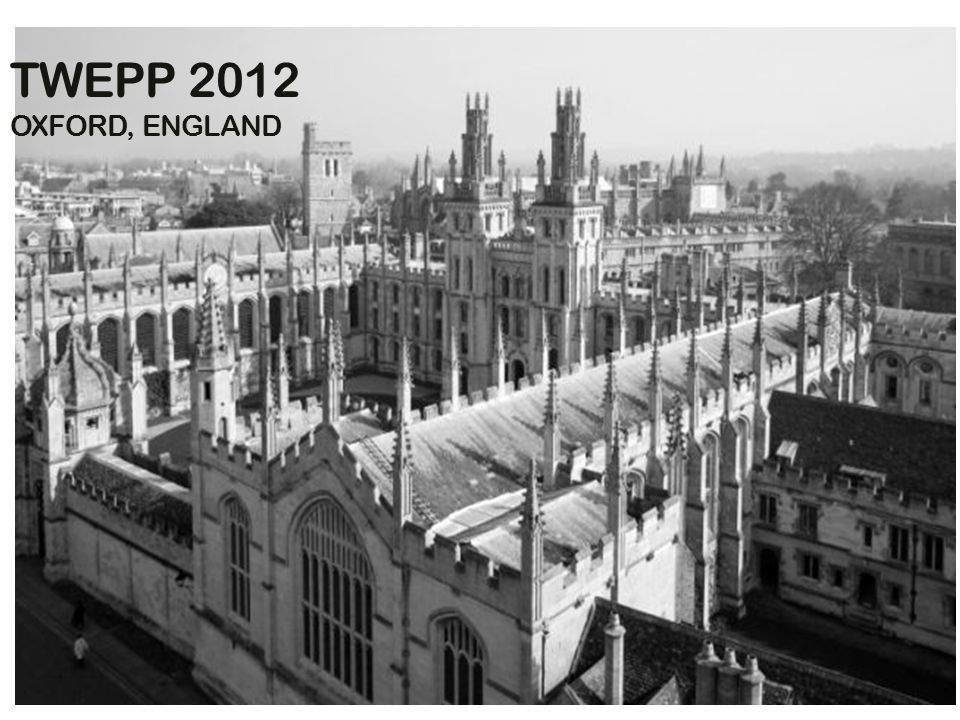 TWEPP 2012 OXFORD, ENGLAND