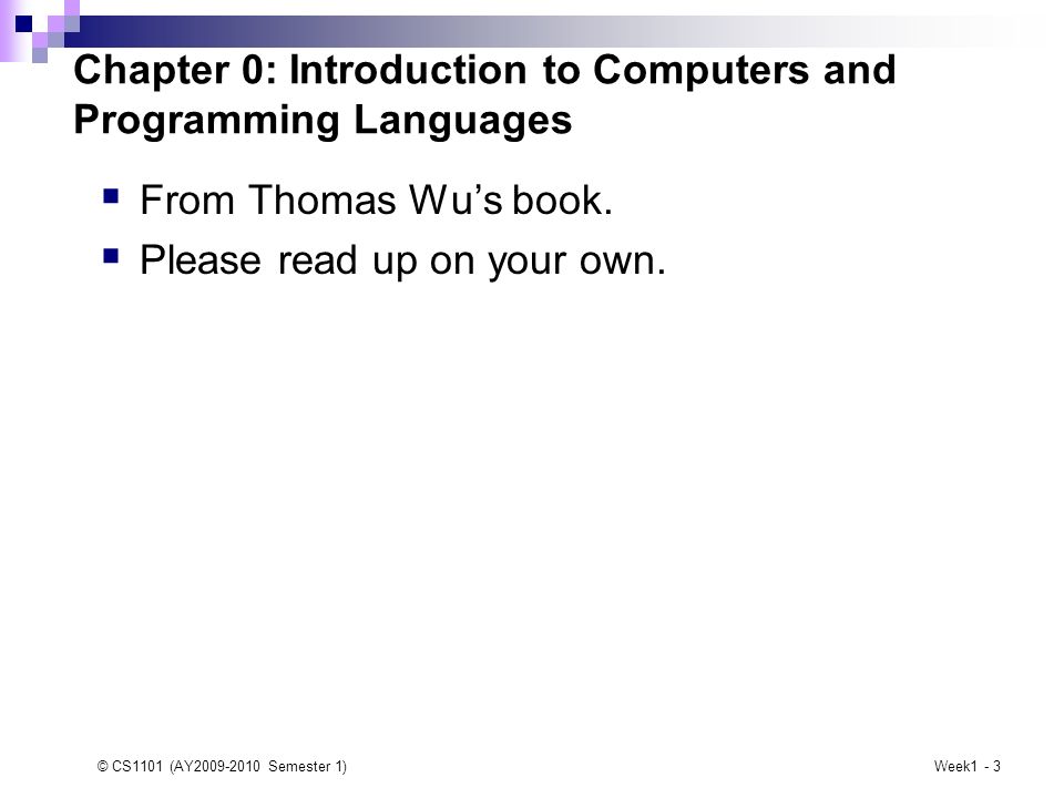 CS1101: Programming Methodology - ppt download