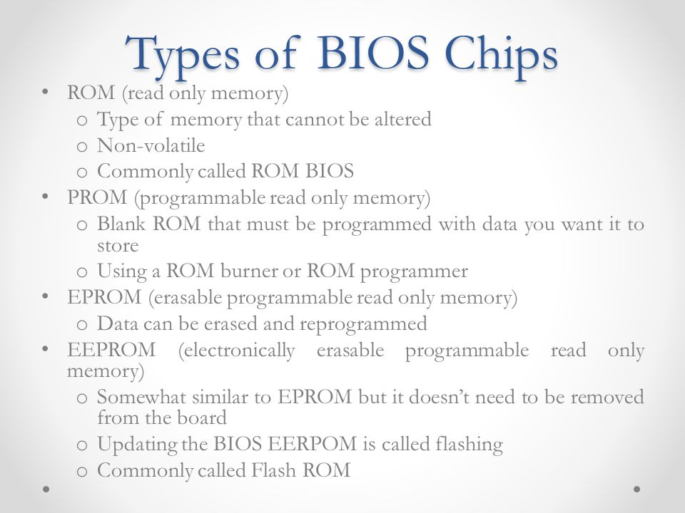 BIOS. Accessing System BIOS You can use the System Setup utility to change  variable BIOS information, such as the type of hard drive you have  installed. - ppt download