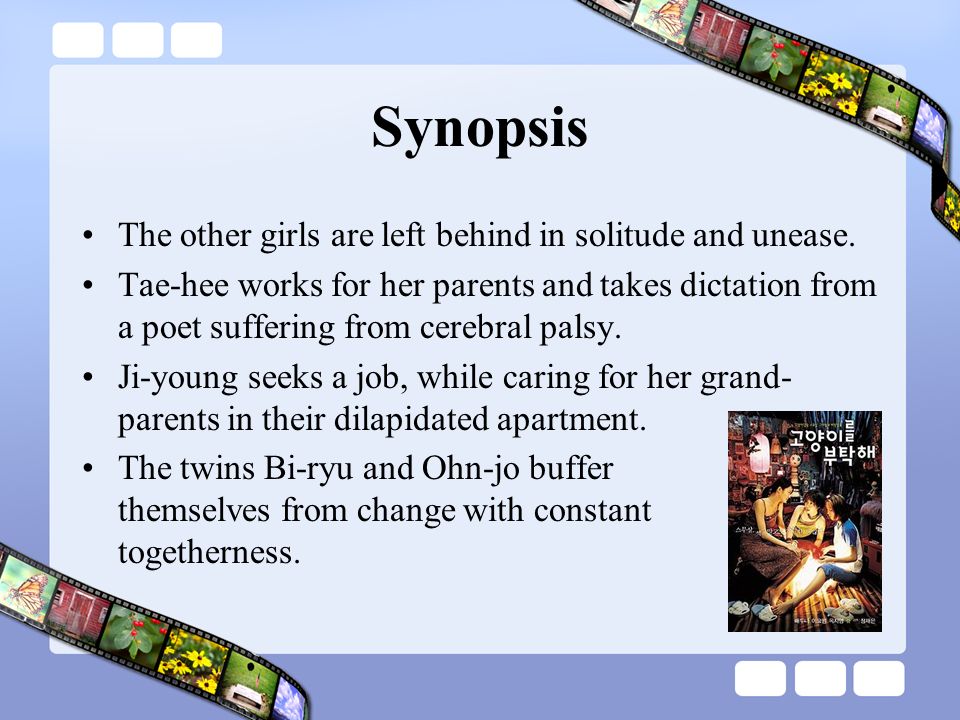Synopsis The other girls are left behind in solitude and unease.