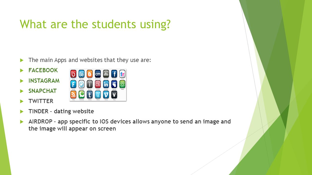 What are the students using.