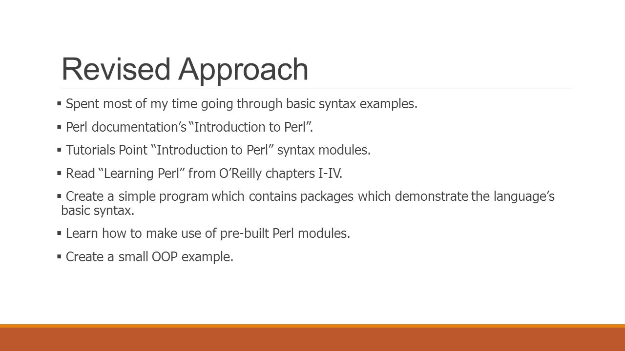 gap analysis how perl kicked my ass in ten minutes or less. - ppt