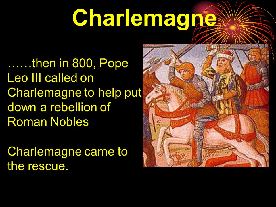 Charlemagne King of the Franks defeated Lombards in N.