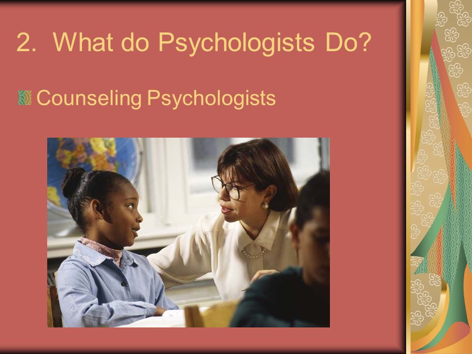 Counseling Psychologists