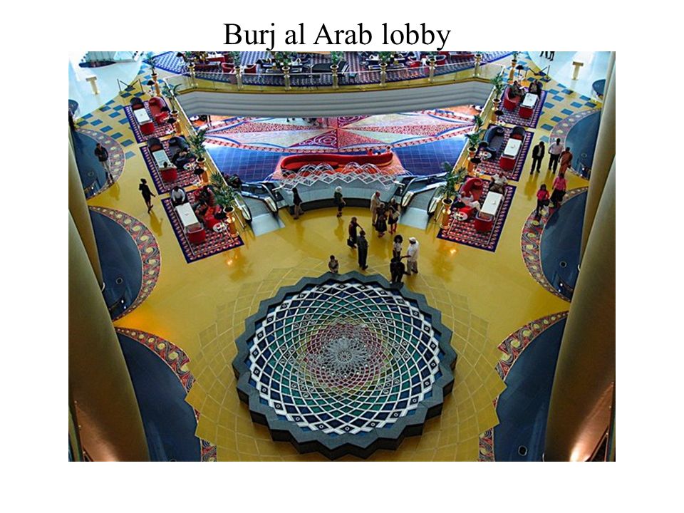 Burj al Arab lobby