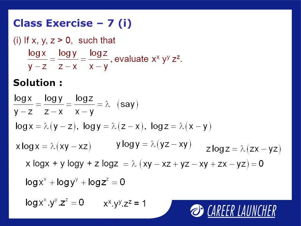 Mathematics Session Logarithms Session Objectives Ppt Download
