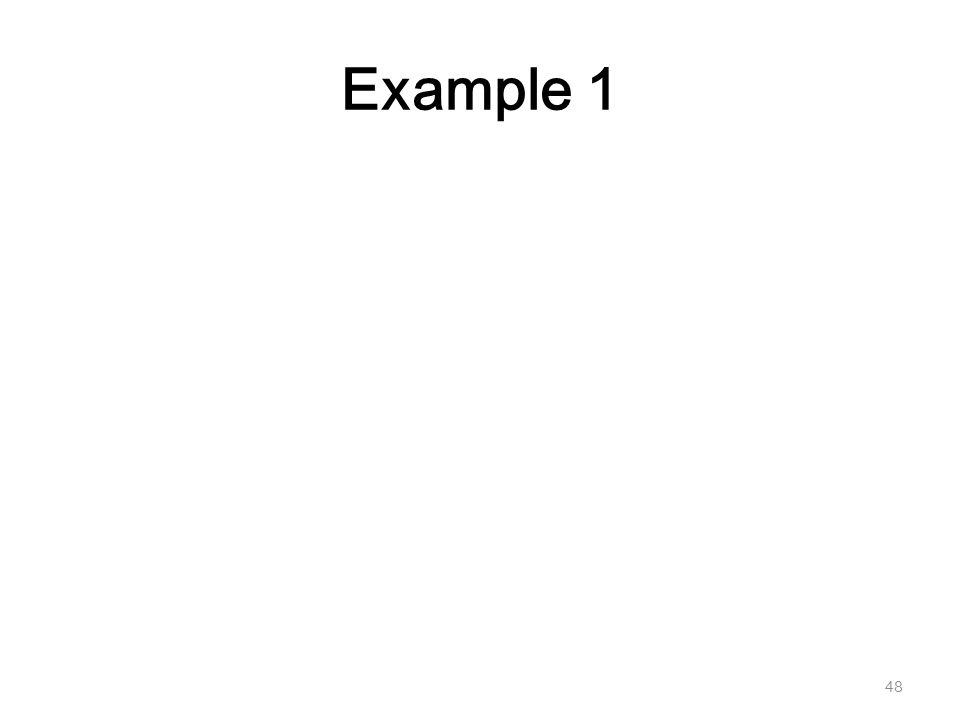 Example 1 48