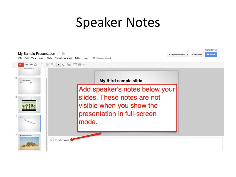 Speaker Notes