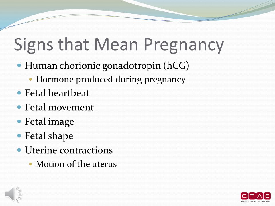 Prenatal Development and Pregnancy Signs that May Mean Pregnancy ... Prenatal Development and Pregnancy Signs that May Mean Pregnancy ...