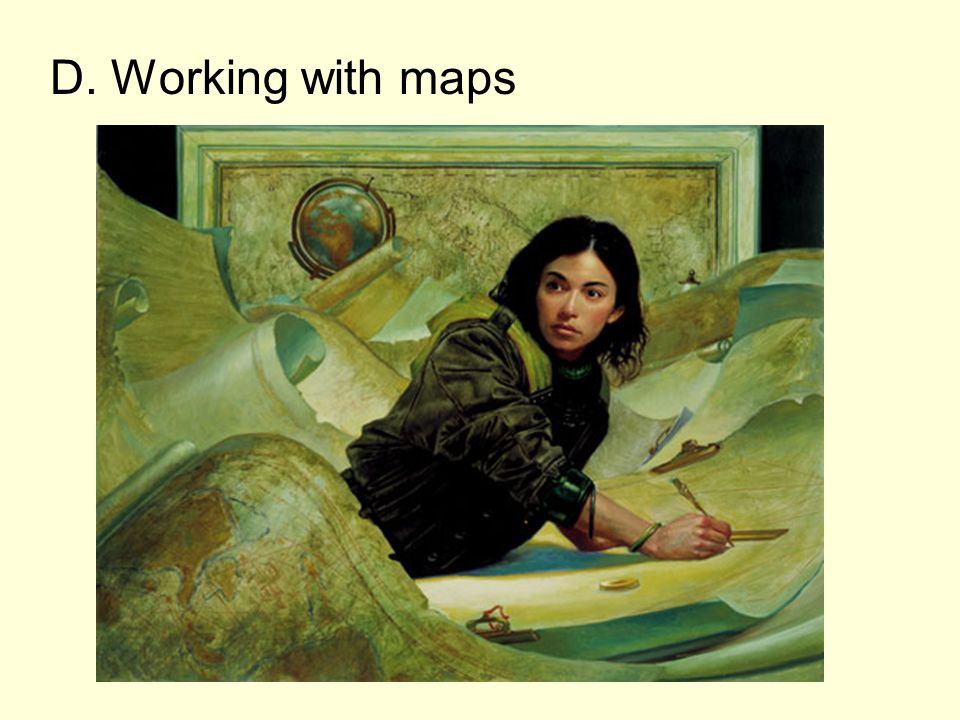 D. Working with maps