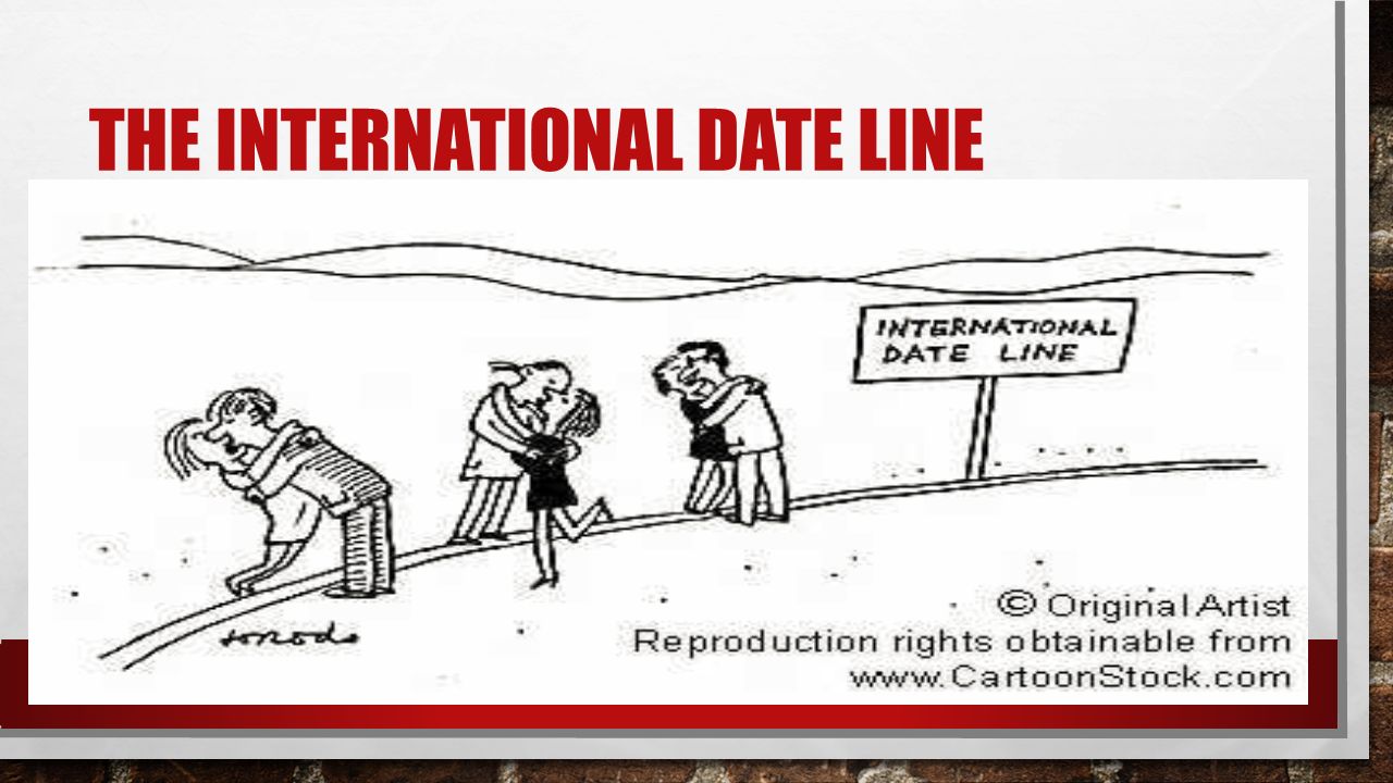 THE INTERNATIONAL DATE LINE