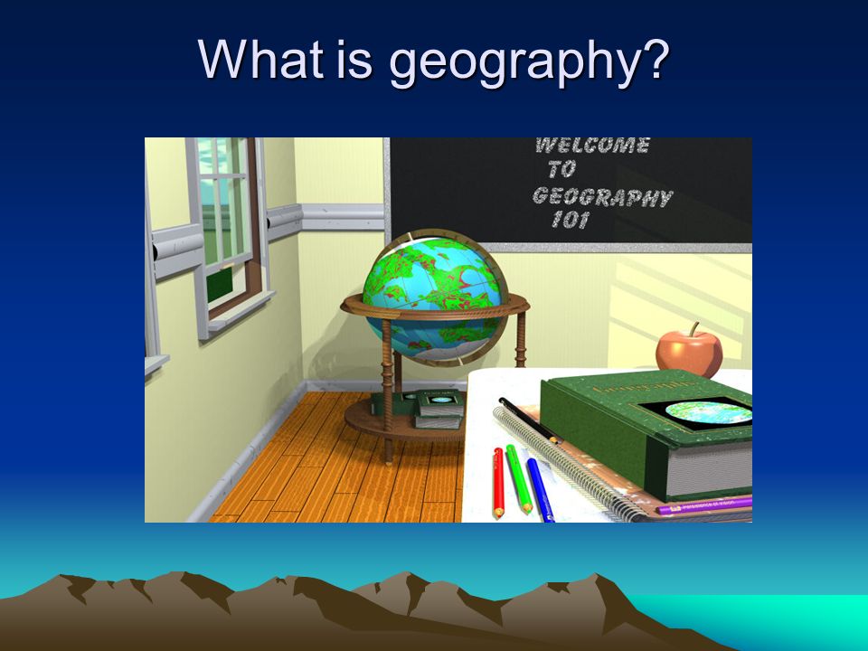 What is geography