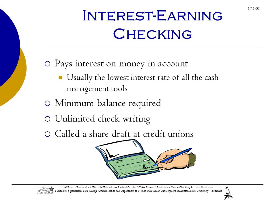 Choosing And Balancing A Checking Account Sim Answers Checking Account Simulation Understanding Checking Accounts. - ppt download
